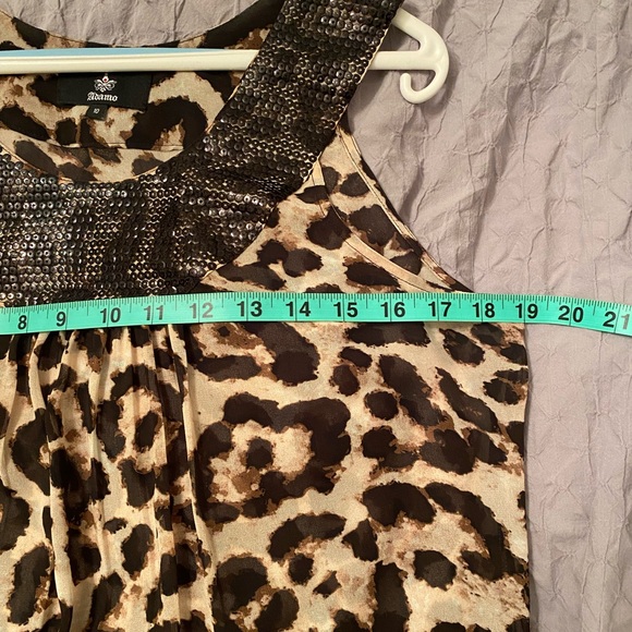 2 for $15 💥 Sheer Leopard Tank Top 🐆 - Picture 7 of 8